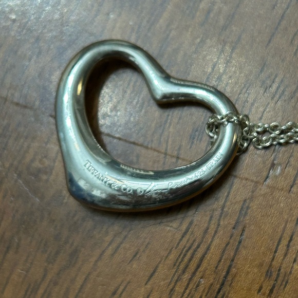 Tiffany Open Heart Pendant - Picture 2 of 5
